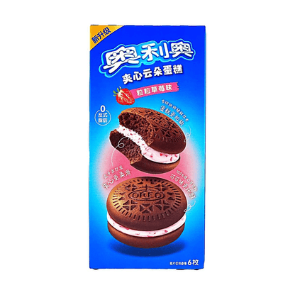 Oreo Strawberry Cream Soft Cakes