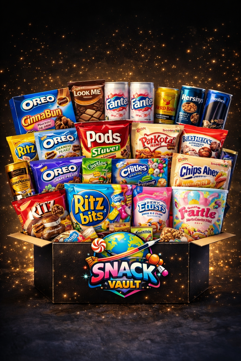 Snack Vault One of Everything exotic snack box bundle