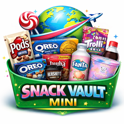 Snack Vault Mini Exotic Snack Bundle Box - 4 Items