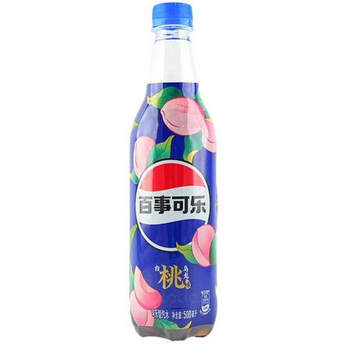 Pepsi White Peach Oolong