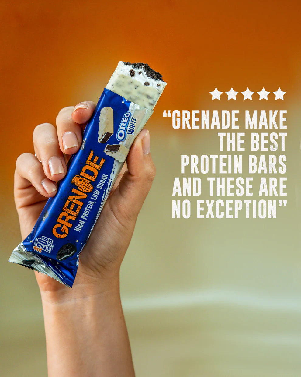 Grenade White Oreo Protein Bar (1 Bar)