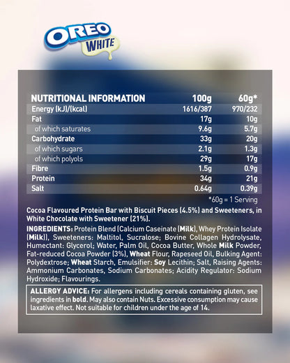 Grenade White Oreo Protein Bar (1 Bar)