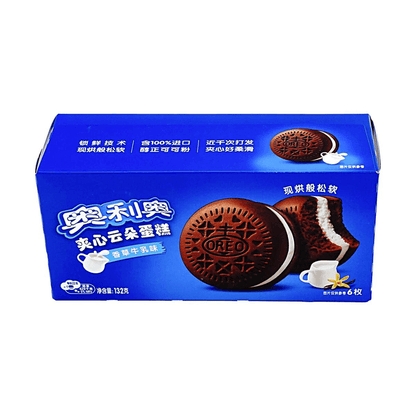 Oreo Vanilla Milk Soft Cake